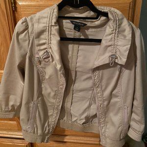 White House Black Market Taupe Blazer